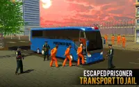 Prisoner Bus Driving Games 2019: Police Bus Drive Screen Shot 0