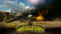 WW2 Helicóptero Ataque Gunner Screen Shot 0