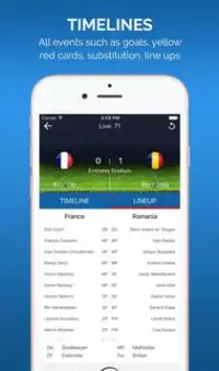 Euro 2016 Live Score Screen Shot 4