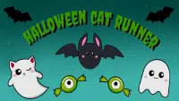 Halloween Cat Runner Screen Shot 0