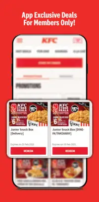 KFC Singapore Screen Shot 0