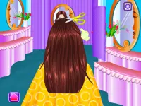 gadis salon rambut permainan Screen Shot 2