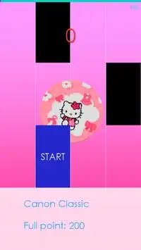 Pink Hello kitty Piano Tiles 2019 Screen Shot 3