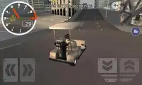 Golf Cart City Driving Sim Screen Shot 1