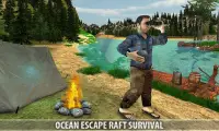 หลบหนีมหาสมุ Raft Survival Sim Screen Shot 1