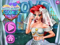 MERMAID RUINED WEDDING - Wedding games for girls Screen Shot 0