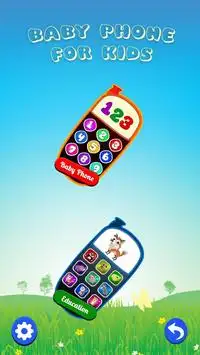 baby phone for kids - learning numbers and animals Screen Shot 0