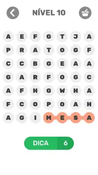 Caça Palavras - Desafio Screen Shot 1