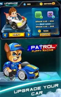 Racing PAW Patrol Car Screen Shot 2