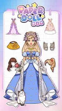 DIY Paper Doll Dress Up Screen Shot 7