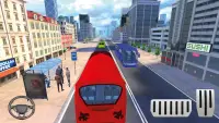 Modern Bus 3D Parking Games Screen Shot 0