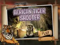Africano Tigre Tiro 3D Screen Shot 5