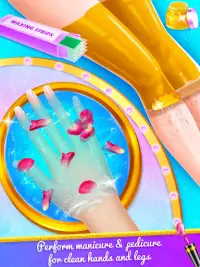 Princess nail art spa salon -  Screen Shot 2