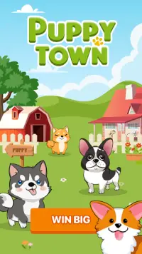 Puppy Town - Merge & Win Screen Shot 7