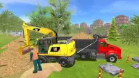Road Construction Sim Operating Heavy  Machinery Screen Shot 3