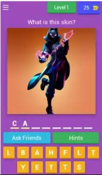 Battle Royale Skin Quiz - Guess the Skin Trivia Screen Shot 0