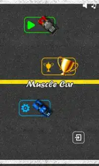 Muscle car racing Screen Shot 2