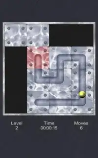 Roll the ball through the maze Screen Shot 1