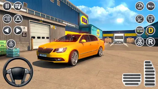 Free Car Parking Game 21 Car Driving Simulator Playyah Com Free Games To Play