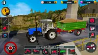 Napęd ciągnika: gra rolnicza Screen Shot 30
