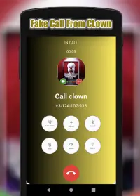 Video Call From Scary Clown Screen Shot 1