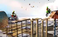 Gila Sepeda Stunts Gratis: Skill New Game Screen Shot 9