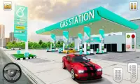 Real Car Parking Gas Station Screen Shot 3