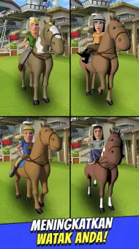 Cartoon Horse Riding Game Screen Shot 7
