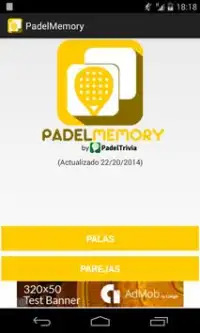 PadelMemory - Juego de Padel Screen Shot 0