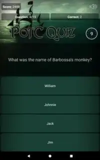 Quiz for Pirates of the Caribbean Screen Shot 12