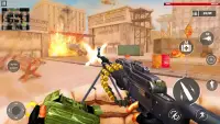 Desert War Strike: 3D Gun Game Screen Shot 1