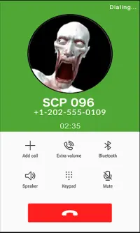 Fake Call SCP Joke Screen Shot 2