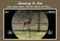 La caza de ciervos Sniper Screen Shot 1