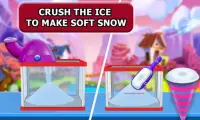 Снежный радужный ледяной конус: ледяная конфета Screen Shot 0