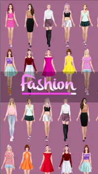 Fashion Game: Girl Dress Screen Shot 0