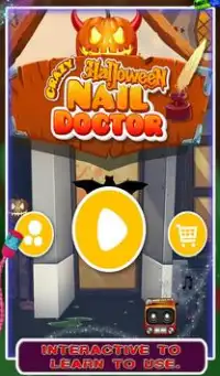 Crazy Halloween Nail Doctor Screen Shot 0