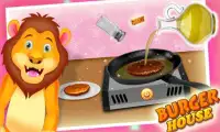 Little Baby Burger Cooking - Restaurant Free Game Screen Shot 1
