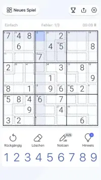 Killer-Sudoku - Sudoku-Rätsel Screen Shot 5