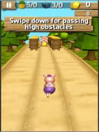 Mr. Pigman Race Rush: Pig Running Adventure Screen Shot 3