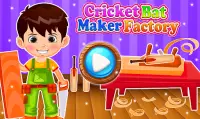 Cricket Bat Maker Factory Screen Shot 0