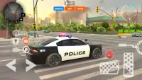 Police Officer Car Drive Game Screen Shot 0