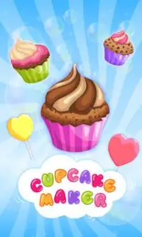 Cupcake Kids - Koch-Spiel Screen Shot 0