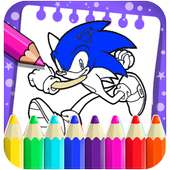 ColorMe Sonic : Coloring Pages