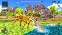Cheetah Sim Wild Animal Games Screen Shot 3