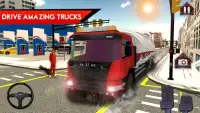 Big Oil Tanker Truck Simulator 2018 - Truck Driver Screen Shot 1