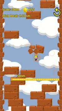 Jumping Game: Bricksy Jump Screen Shot 2