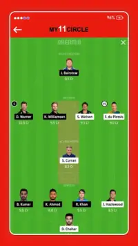 My11 Cricket - MY 11 Circle Team & My11 Team Tips Screen Shot 4