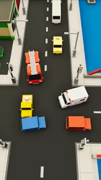 Pick Me Taxi 3D Car Game Screen Shot 0