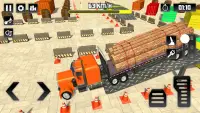 Log Transporter Truck Parking Screen Shot 7