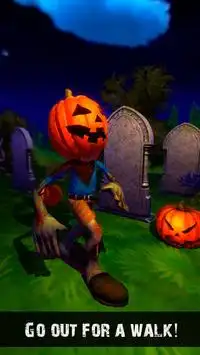 Halloween Zombie Pet Simulator Screen Shot 5